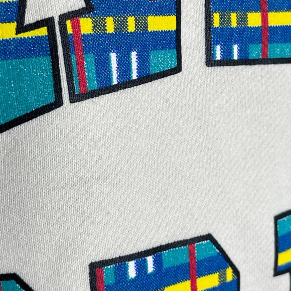 Free People First Port Paris Prep Graphic Sweatshirt size XSmall New Ivory - Picture 7 of 7